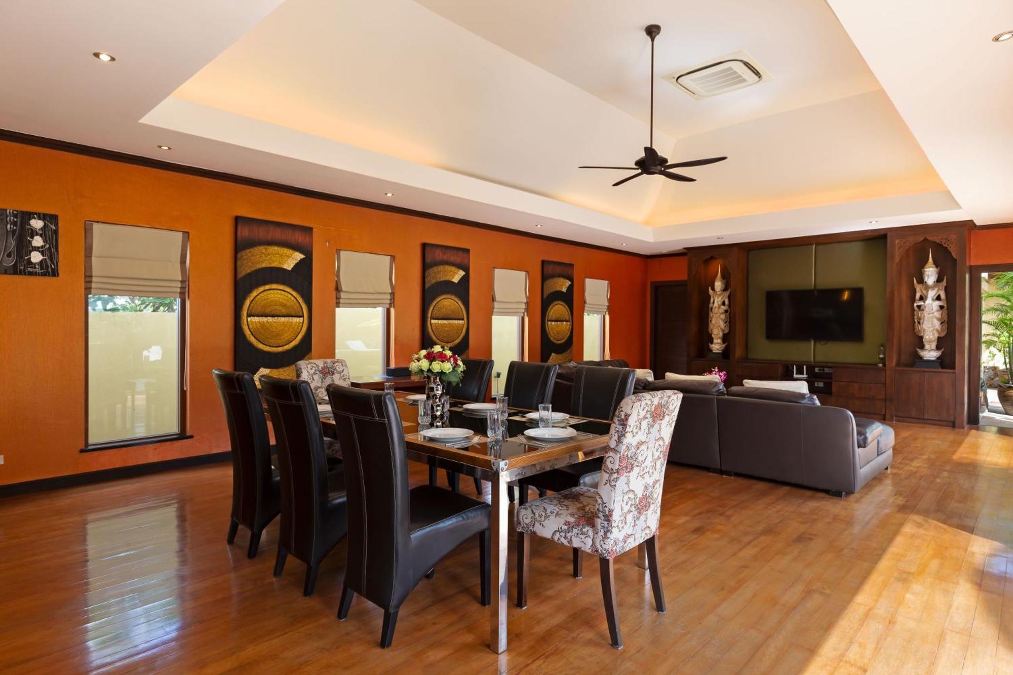 Extraordinary Courtyard 6Br Pool Villa Sri Suri, Naiharn Rawai المظهر الخارجي الصورة
