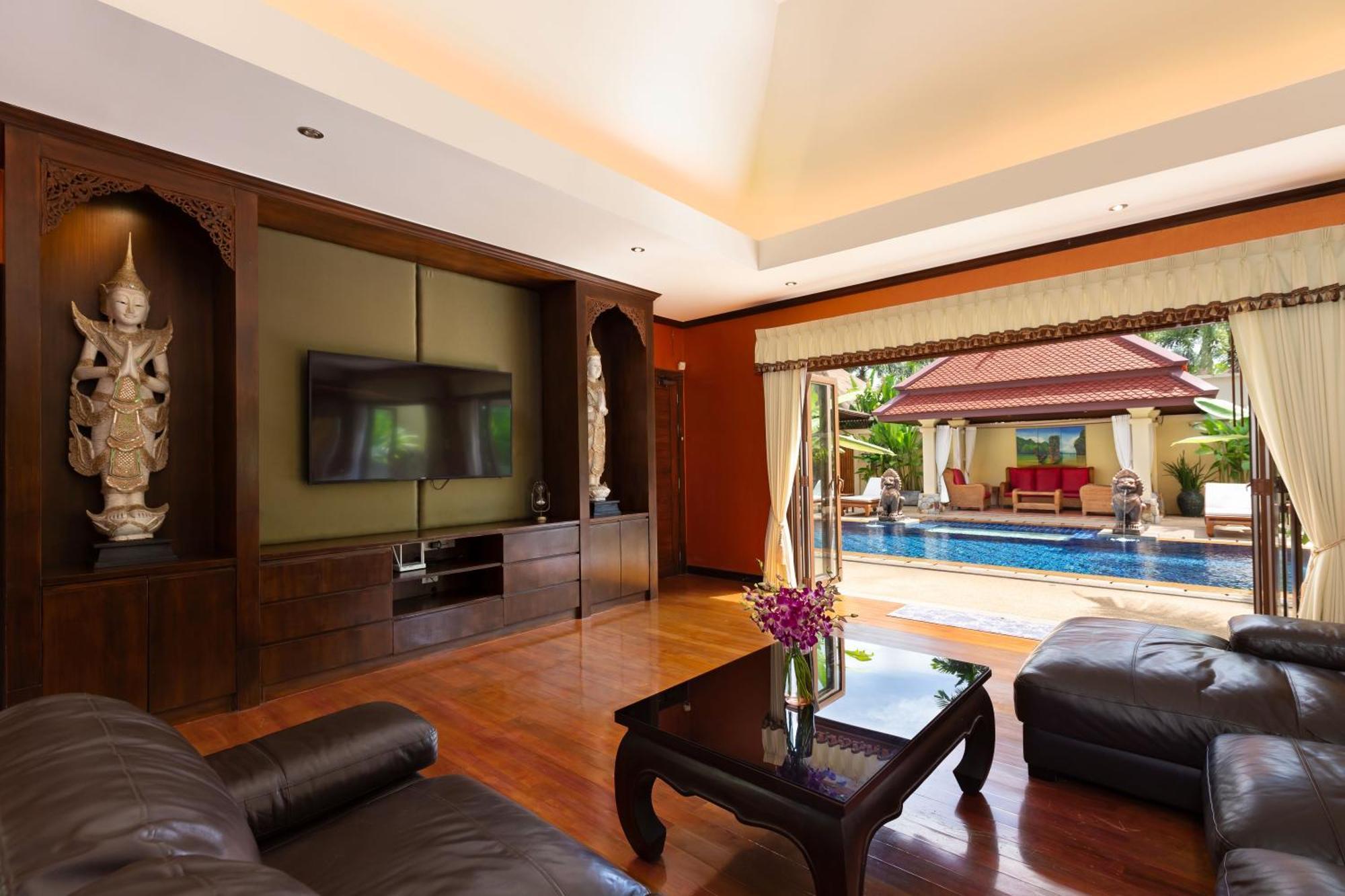 Extraordinary Courtyard 6Br Pool Villa Sri Suri, Naiharn Rawai المظهر الخارجي الصورة