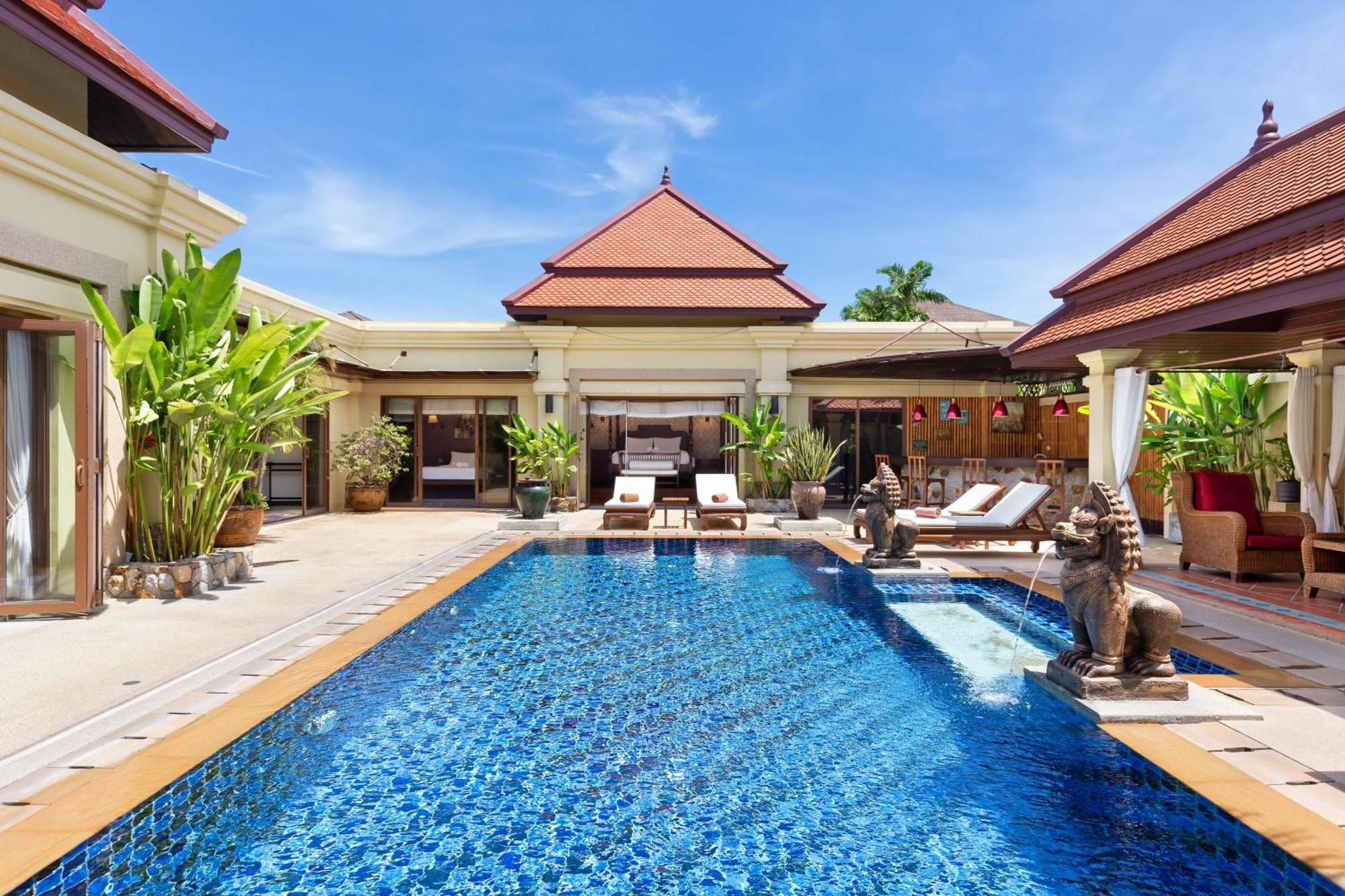 Extraordinary Courtyard 6Br Pool Villa Sri Suri, Naiharn Rawai المظهر الخارجي الصورة