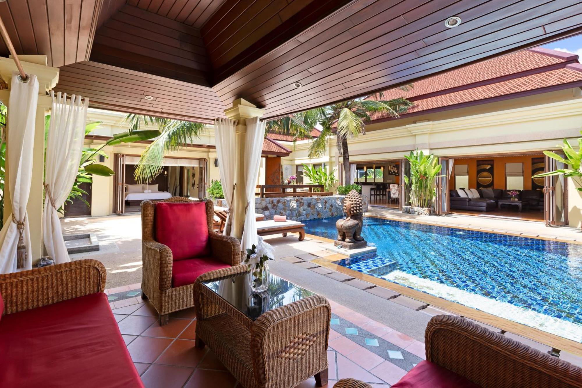 Extraordinary Courtyard 6Br Pool Villa Sri Suri, Naiharn Rawai المظهر الخارجي الصورة
